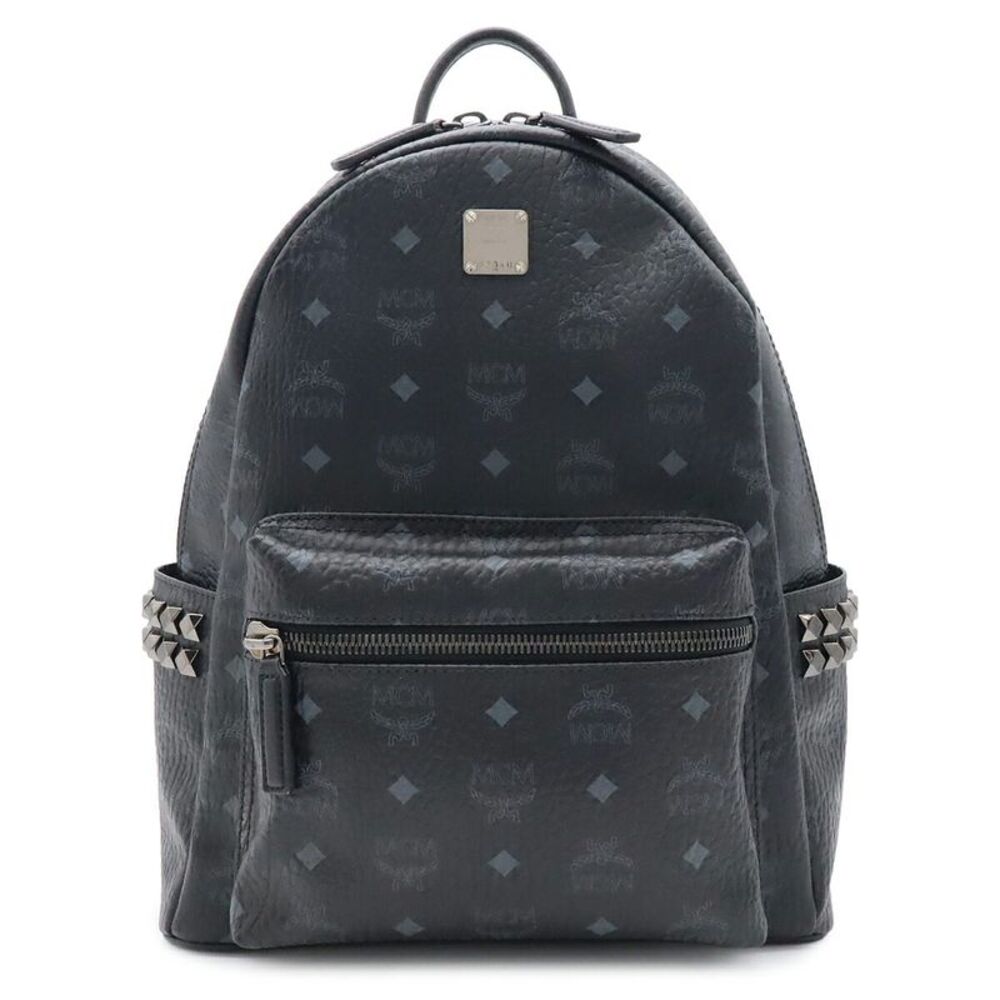 MCM Stark Visetos Coated Canvas Backpack